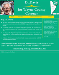 Dr. Davis for Coroner